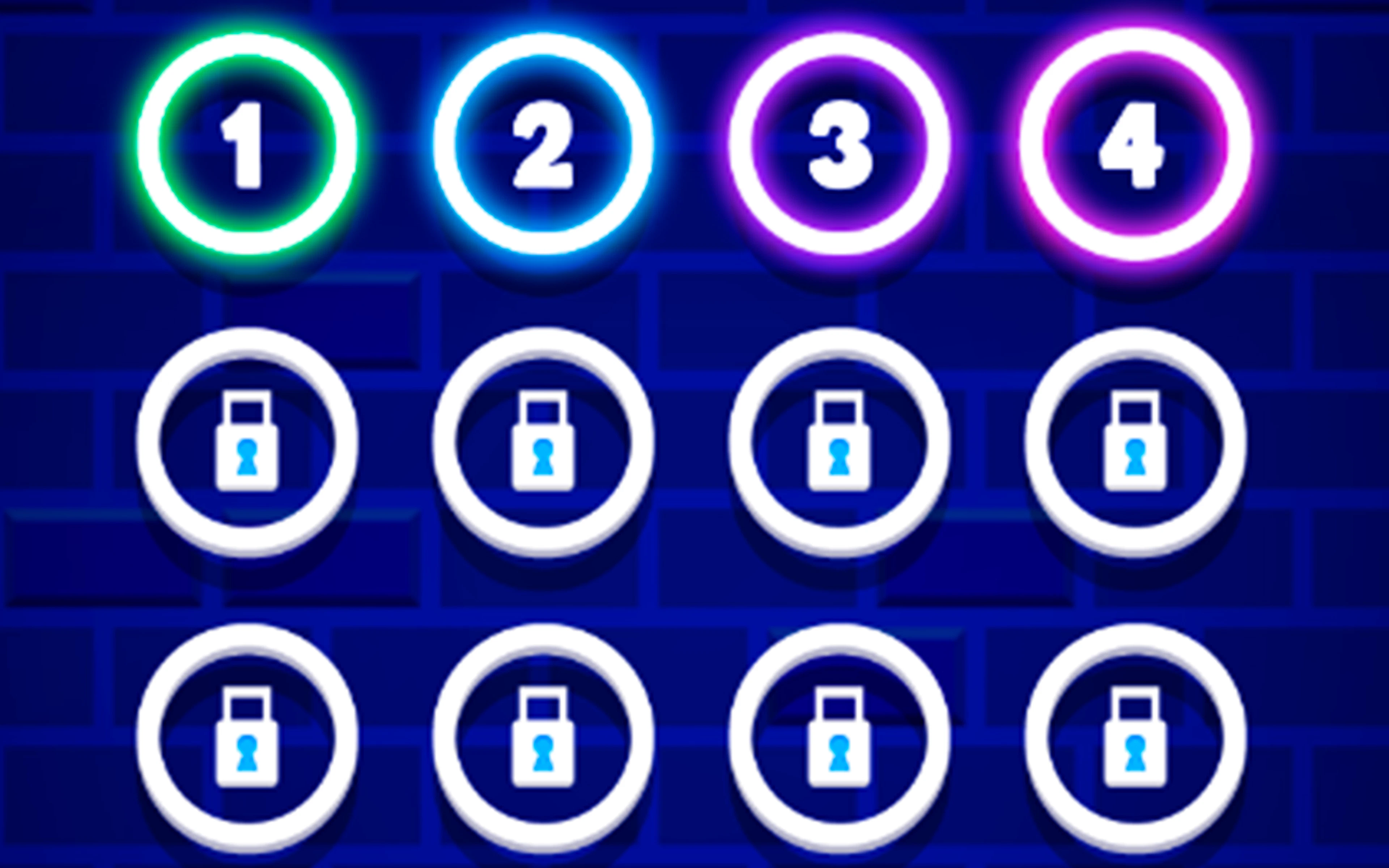 Neon Star Bricks