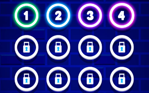 Neon Star Bricks