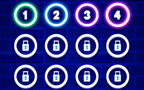 Neon Star Bricks