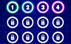 Neon Star Bricks