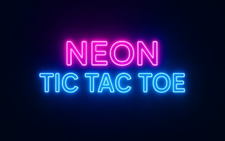 Neon Tic-Tac-Toe