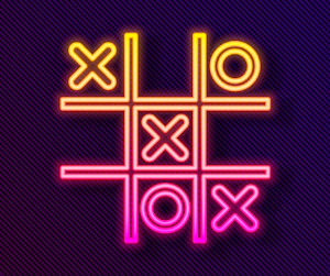 Neon Tic-Tac-Toe Thumbnail
