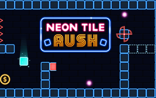 Neon Tile Rush game cover