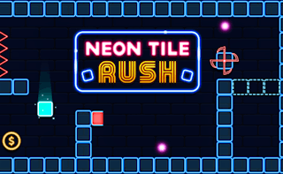 Neon Tile Rush game cover