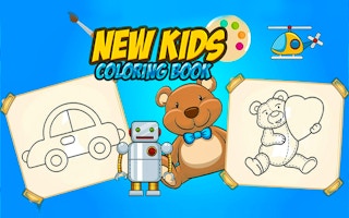 New Kids Coloring Book game cover