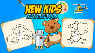 New Kids Coloring Book game cover