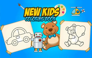 New Kids Coloring Book game cover