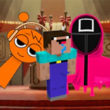 Nextbots on Minecraft Squid Game Sprunki
