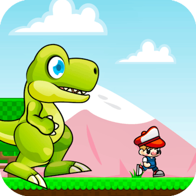 Niko and Dino Run By Gamepix