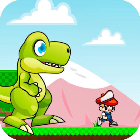 Niko and Dino Run game thumbnail