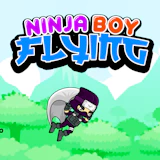 Ninja Boy Flying