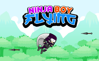 Ninja Boy Flying game cover