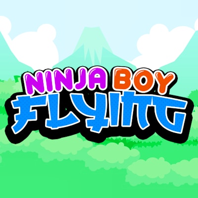 Ninja Boy Flying By Gamepix