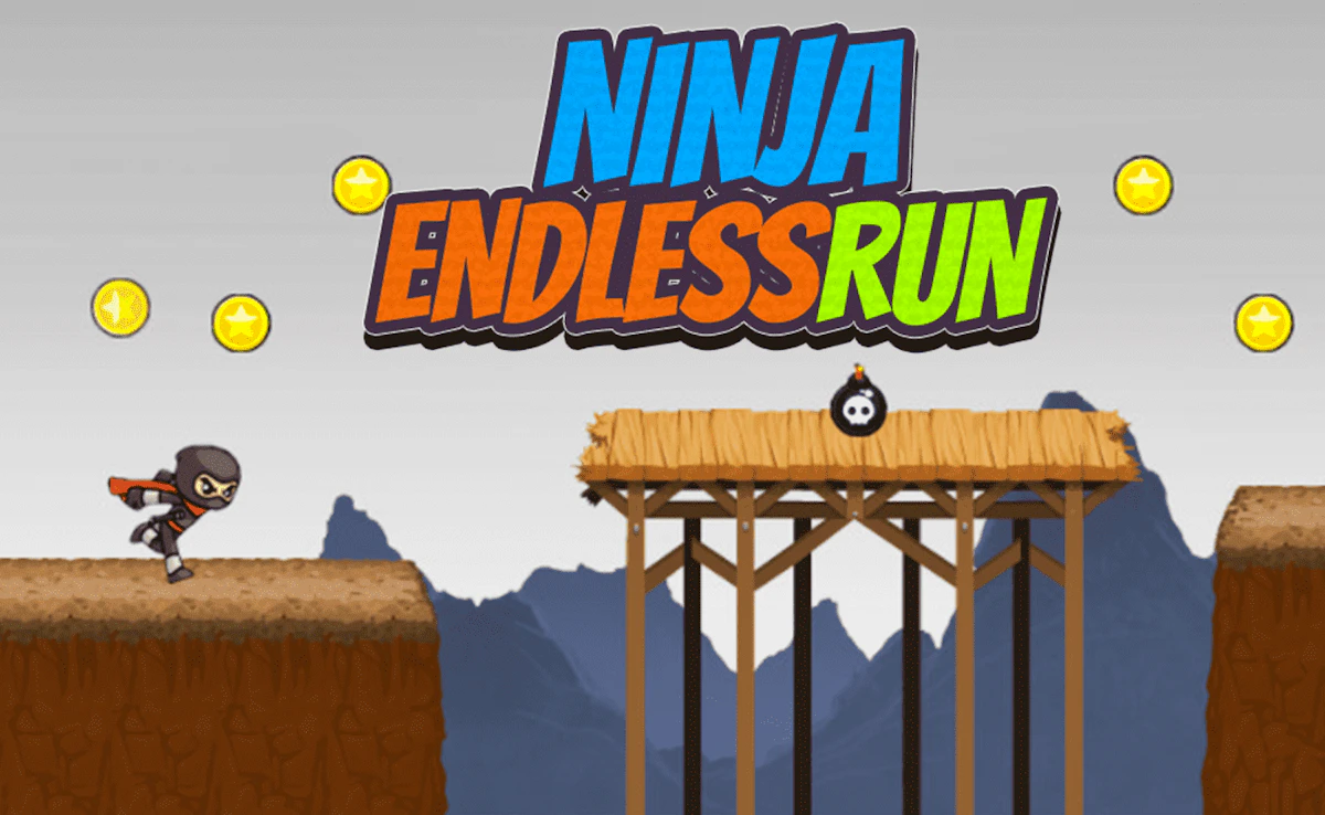 Play Ninja Endless Run — free online Arcade game