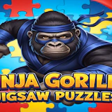 Ninja Gorilla Jigsaw Puzzles