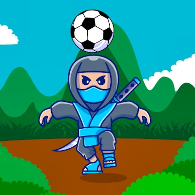 Ninja Head Ball By Gamepix
