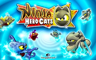 Ninja Hero Cats game cover