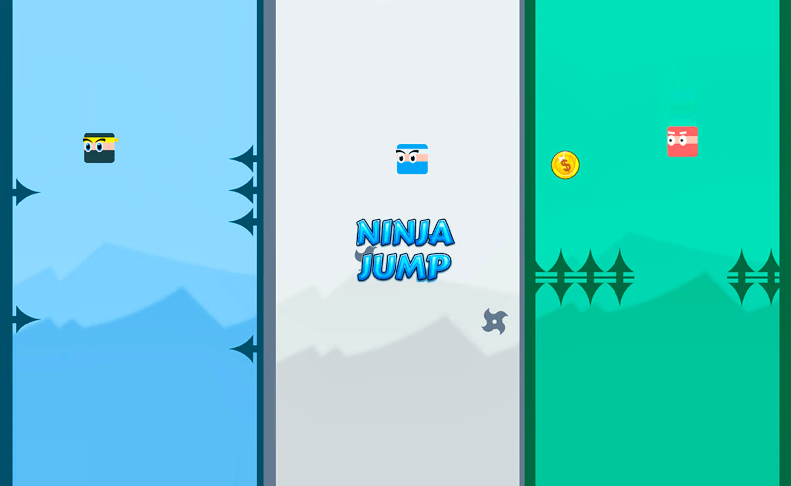 Ninja Jump — free online action game on Glaze Games
