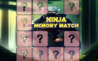 Ninja Memory Match game cover
