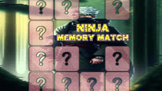 Ninja Memory Match game cover