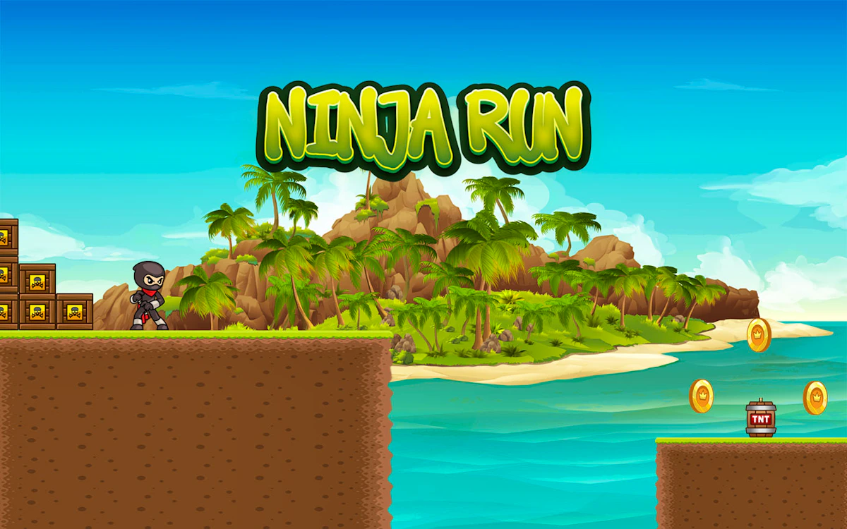 Play Ninja Run Jump — free online Ninja game