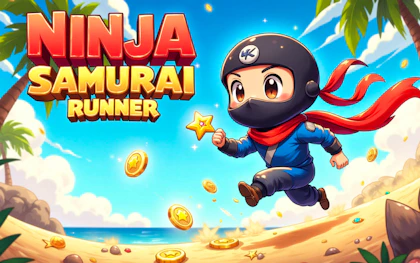 Ninja Samurai Runner Online game thumbnail