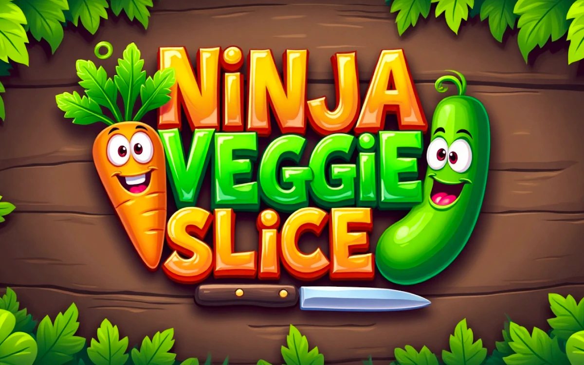 Play Ninja Veggie Slice — free online Casual game