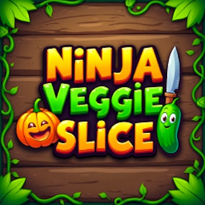 Ninja Veggie Slice By Gamepix