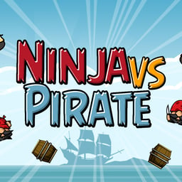 Ninja Vs Pirate Online arcade Games on taptohit.com