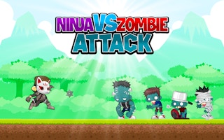 Ninja Vs Zombie Attack game cover