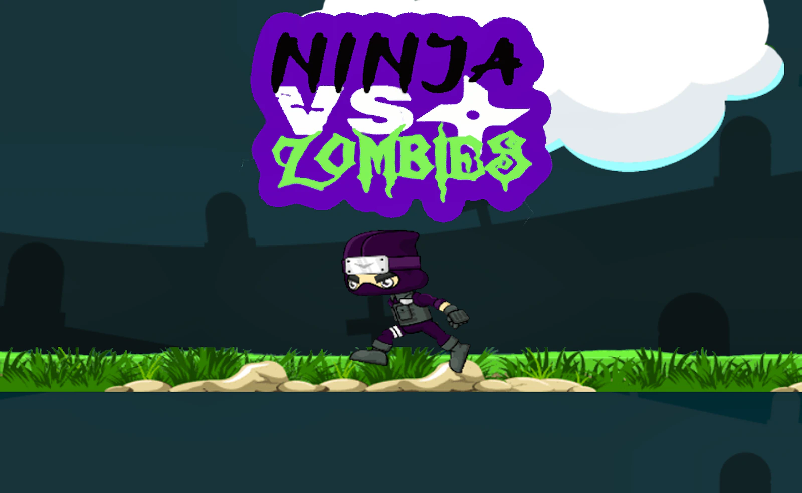 Ninja vs Zombies — free online action game on Glaze Games