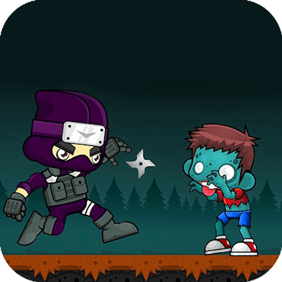 Ninja vs Zombies By Gamepix