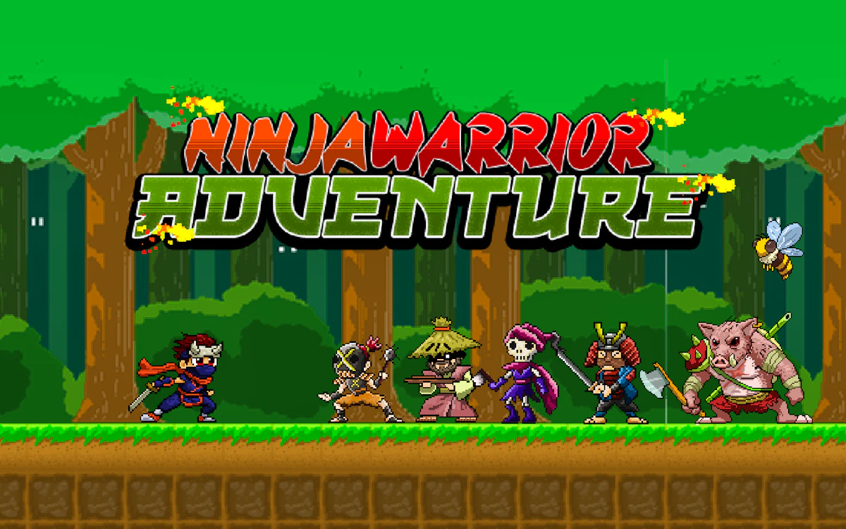 Play Ninja Warrior Adventure — free online Platformer game