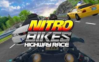 Nitro Bikes Highway Race game cover