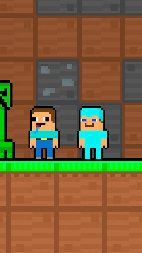 Noob and Pro Monster School