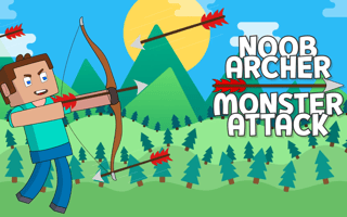 Juega gratis a Noob Archer Monster Attack