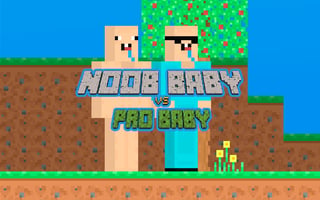 Noob Baby Vs Pro Baby game cover