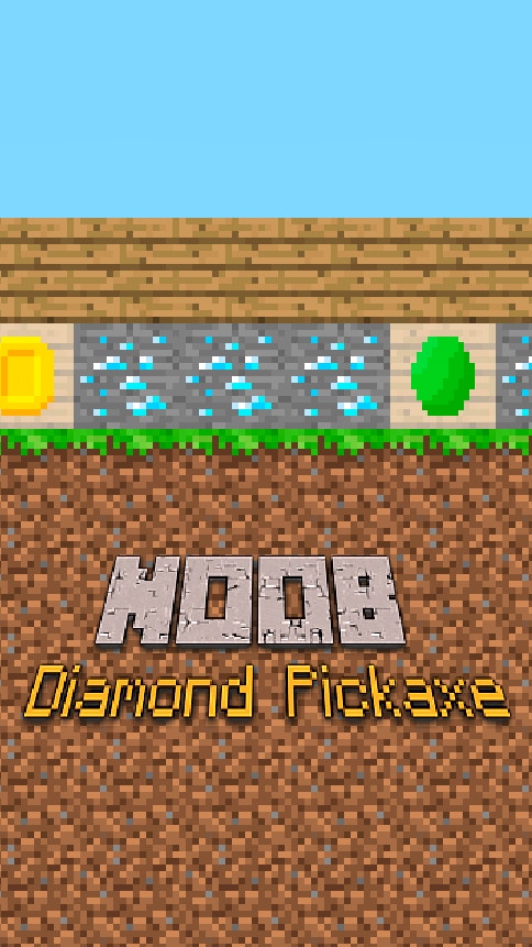 Noob Diamond Pickaxe