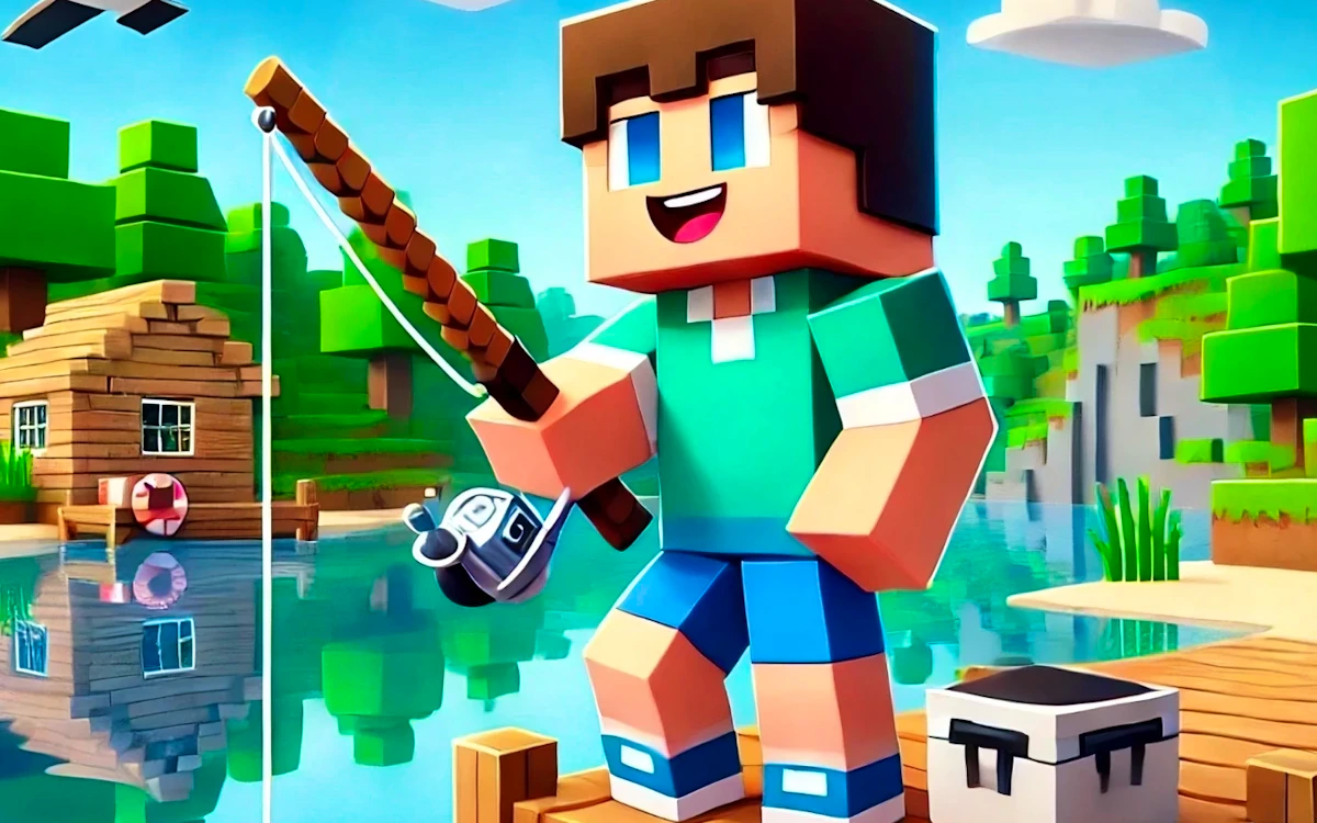 Play Noob Fun Fishing — free online Fishing game