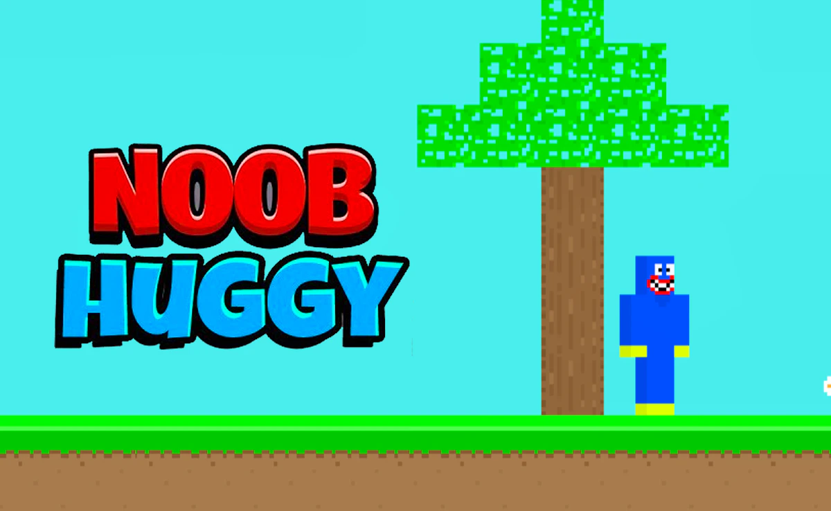 Play Noob Huggy — free online Monster game