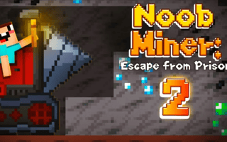 Noob Miner 2: Escape From Prison game cover