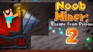 Noob Miner 2: Escape From Prison game cover