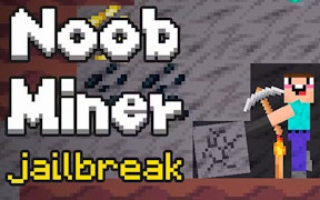 Noob Miner: Escape From Prison game cover