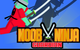 Noob Ninja Guardian game cover
