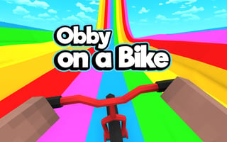Noob: Obby On A Bike game cover