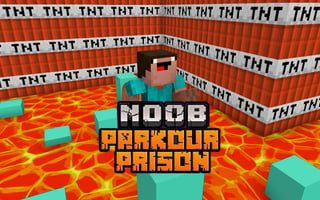 Noob: Parkour In Prison game cover