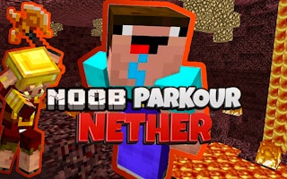 Noob Parkour: Nether game cover