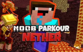 Noob Parkour: Nether game cover