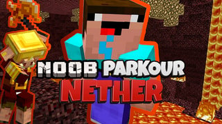 Noob Parkour: Nether