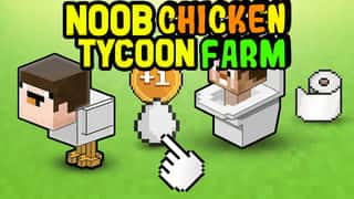 Noob's Chicken Farm Tycoon game cover